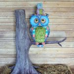 owl tree cake