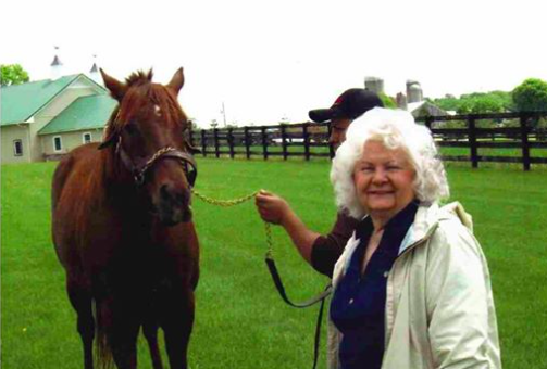 Follow the Horse from Midway,  Kentucky