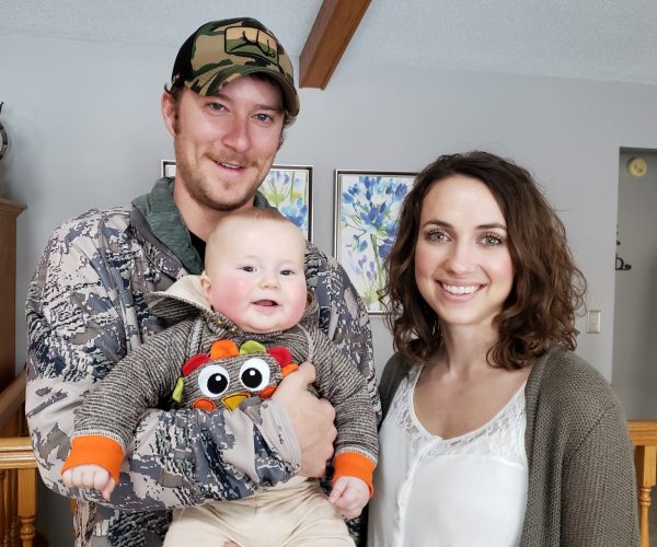 James, Katie, and son Wyatt